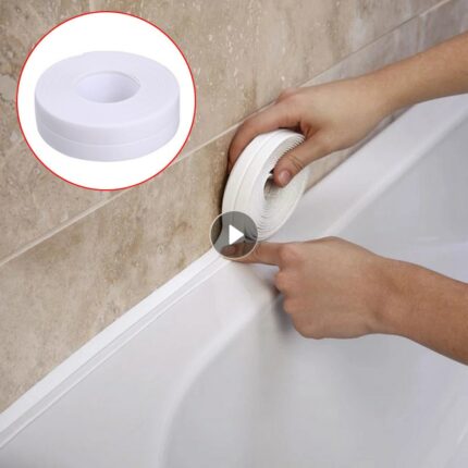 1 2 3 2m Sealing Tape Waterproof Bathroom Kitchen Sealing Strip Tape Shower Sink Bath Sealer