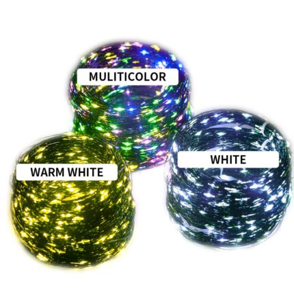 100m Led String Lights Fairy Green Wire Outdoor Christmas Lights Tree Garland For New Year Street 1
