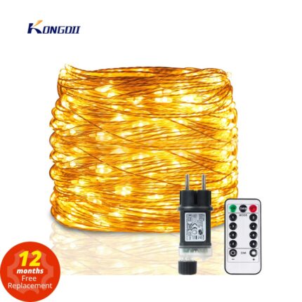 100m Led String Lights Garland Street Fairy Lights Christmas Holiday Outdoor For Home Party New Year