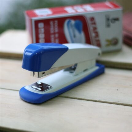 100pcs Office School Staionery Supplies Metal Stapler For Paper Clip Binding Binder Book