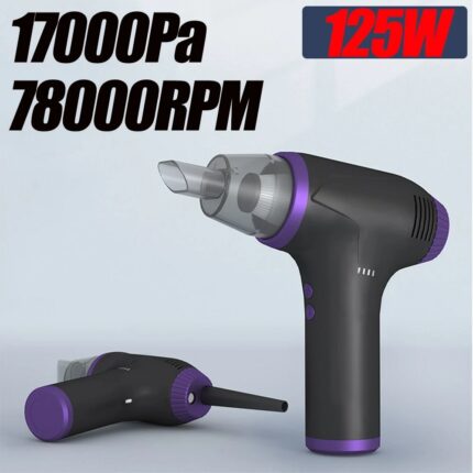 15000mah Electric Air Duster Strong Wind Cordless Vacuum Cleaner Computer Keyboard Powerful Air Blower Handheld Car