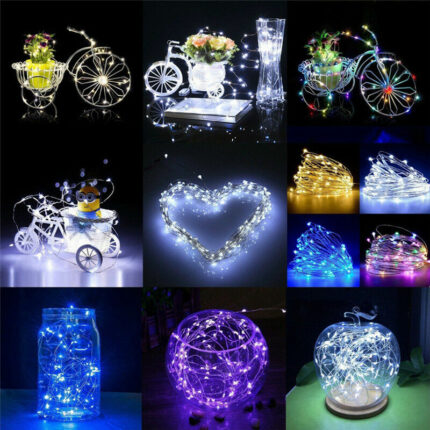 1m 2m 3m 5m 10m Copper Wire Led String Lights Holiday Lighting Fairy Garland For Christmas 1