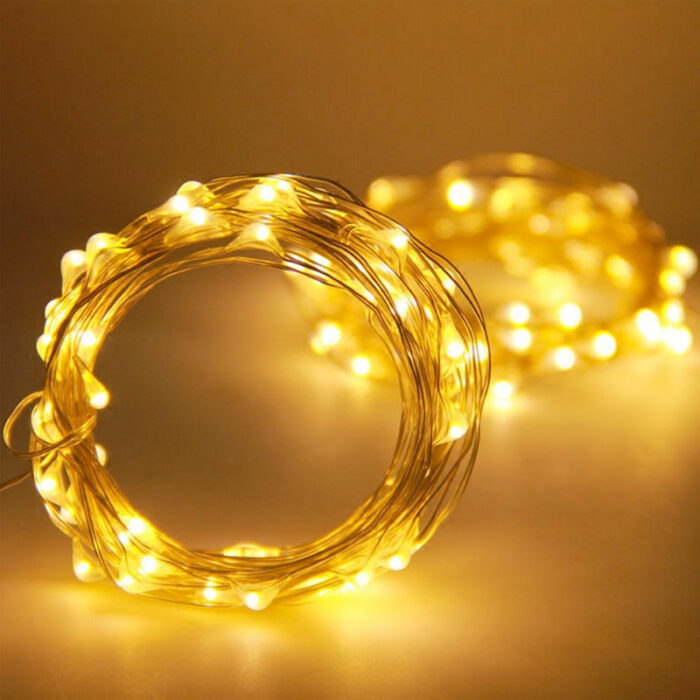 1m 2m 3m 5m 10m Copper Wire Led String Lights Holiday Lighting Fairy Garland For Christmas 5