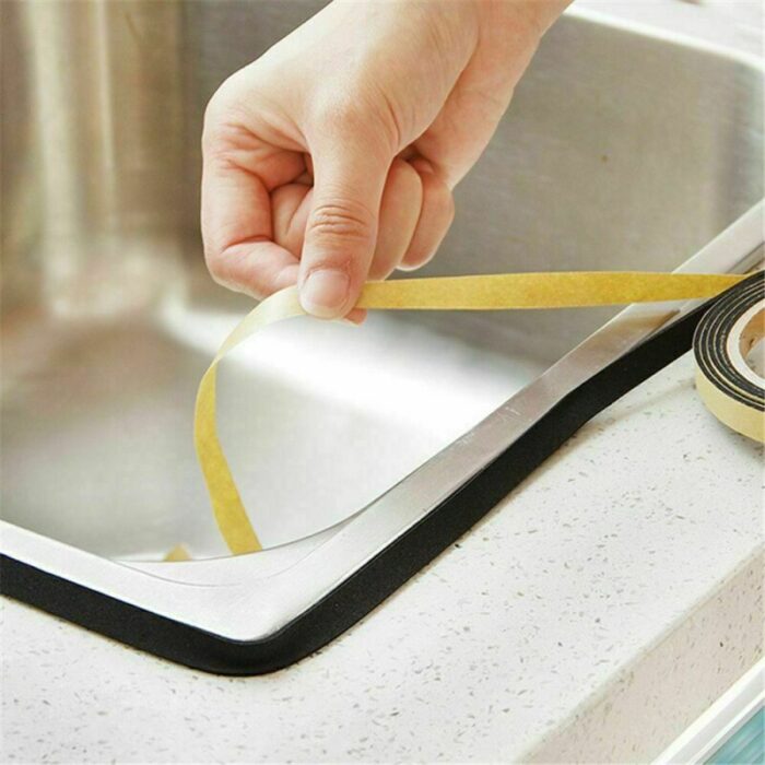 1pcs Kitchen Gas Stove Gap Sealing Adhesive Tape Anti Flouring Dust Proof Waterproof Sink Stove Crack 3