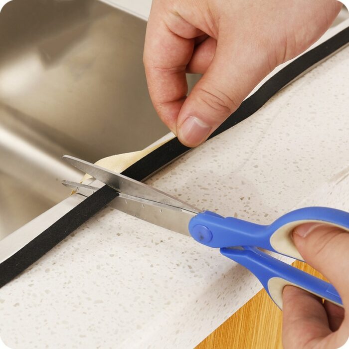 1pcs Kitchen Gas Stove Gap Sealing Adhesive Tape Anti Flouring Dust Proof Waterproof Sink Stove Crack 4