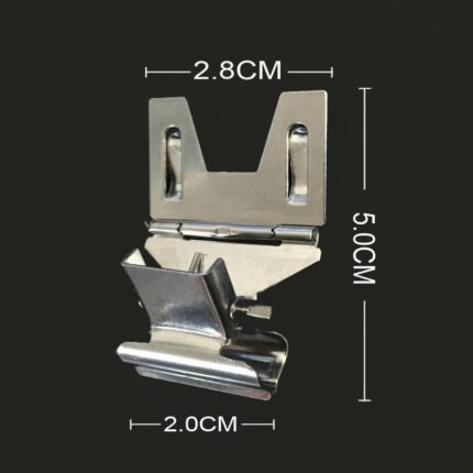 2000 Pcs Metal Stainless Steel Price Tag Paper Sign Card Display Clips Holders For Retail Shop