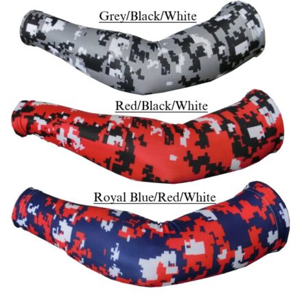 2016 New Moisture Wicking Compression Arm Sleeve Camo Design In Various Colors