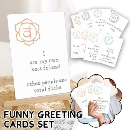 2022 Motivational Phrase Cards Inspirational Cards 16pcs Funny Affirmation Card Kids Gifts Positive Daily Party Birthday