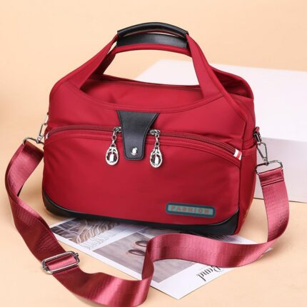 2022 New Fashion Women S Shoulder Bag Oxford Handbag Purses Large Capacity Messenger Bag Single Shoulder 1