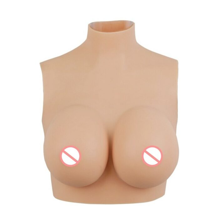2022 Ultra Thin B G Cup Realistic Silicone Breast Forms Fake Boobs For Crossdresser Drag Queen 2
