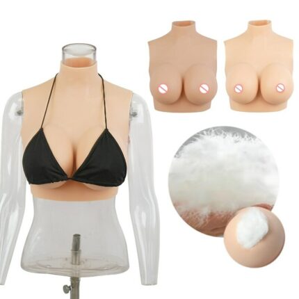 2022 Ultra Thin B G Cup Realistic Silicone Breast Forms Fake Boobs For Crossdresser Drag Queen