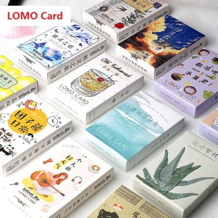28 Sheets Set Novelty Daily Life Plant Series Lomo Card Greeting Card Wish Card Christmas And