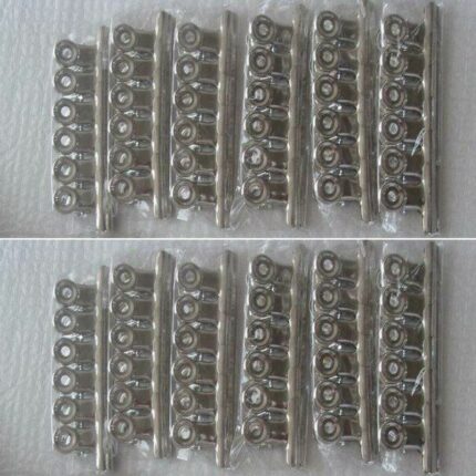 2880pc Round 38mm Metal Grip Clips Silver Bulldog Clips Stainless Steel Ticket Clip Stationery Bills Metal 1