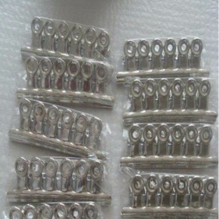 2880pc Round 38mm Metal Grip Clips Silver Bulldog Clips Stainless Steel Ticket Clip Stationery Bills Metal