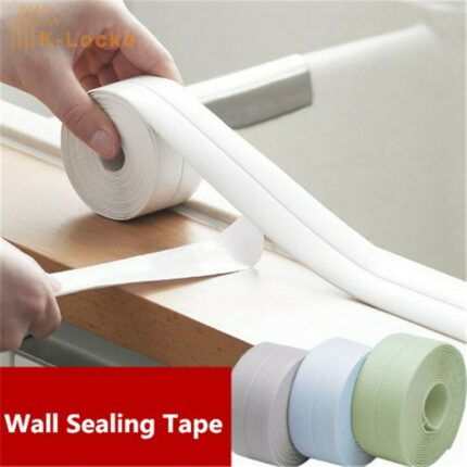 3 2 Meters Sink Wall Joint Corner Sealing Strip Tape Pvc Self Adhesive Moistureproof Waterproof Strip