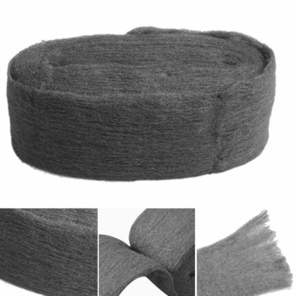 3 3m Grade 0000 Steel Wire Wool Wrap Metal Polishing Accessory Grinding Cleaning Non Crumble Remover