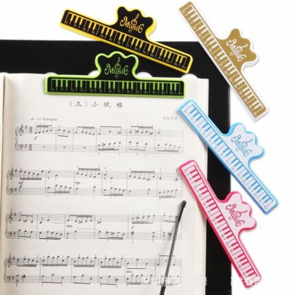 300pcs Sheet Score Clip Music Paper Clamp Piano Player Book Holder 1