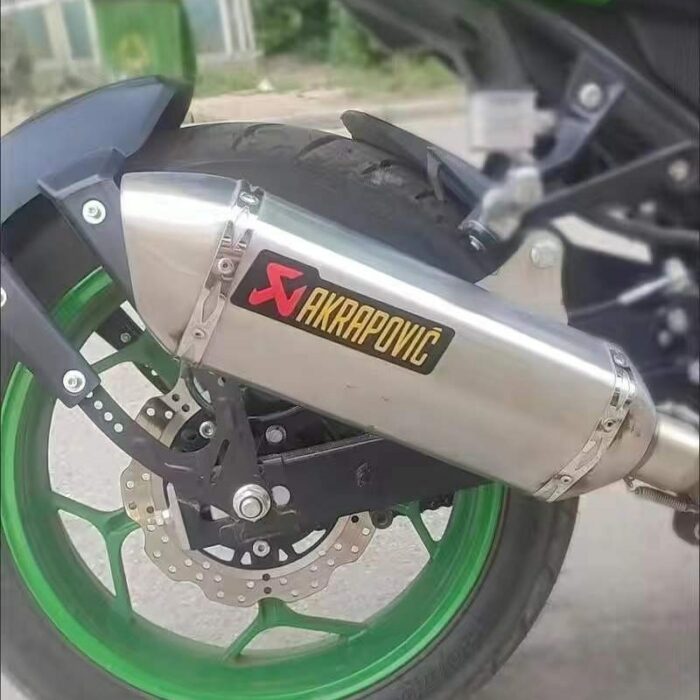 3d Aluminium Motorcycle Sticker Decal For Akrapovic Exhaust Muffler Car Moto Decoration 5