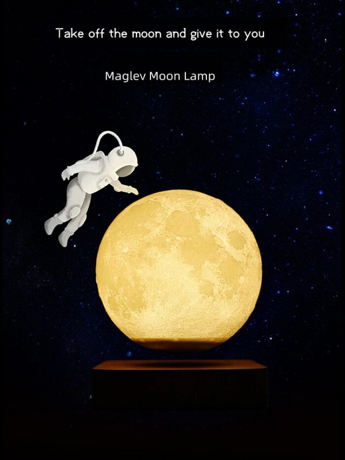 3d Maglev Moon Light Valentine S Day Gift Moon Light Planet Led Night Light Table Lamp 1