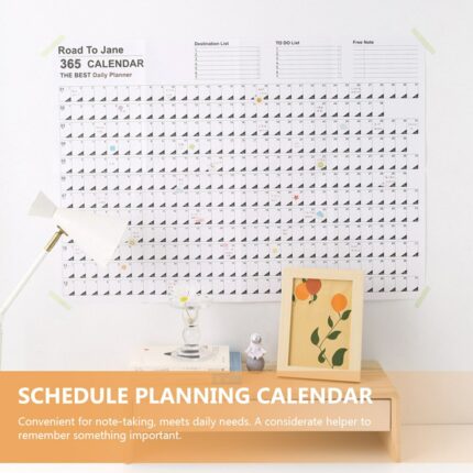 3pcs Schedule Calendar Household Hanging Calendar Multipurpose Wall Calendar 1