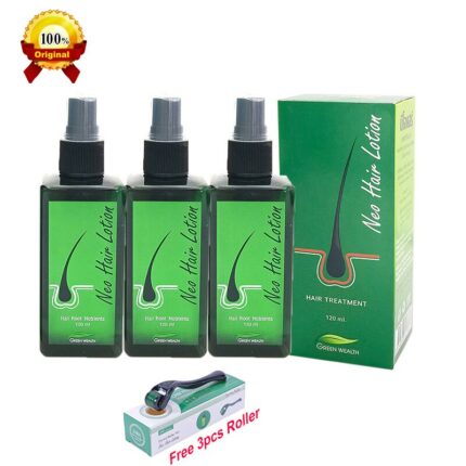 3pcs Thailand Original Neo Hair Lotion 120ml Hair Growth Oil 100 Natural Herbs Treatment Spray Prevent