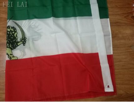 3x5ft Empire Of Iran Flag Digital Printing Pahlavi Dynasty Banner Custom Flags 1