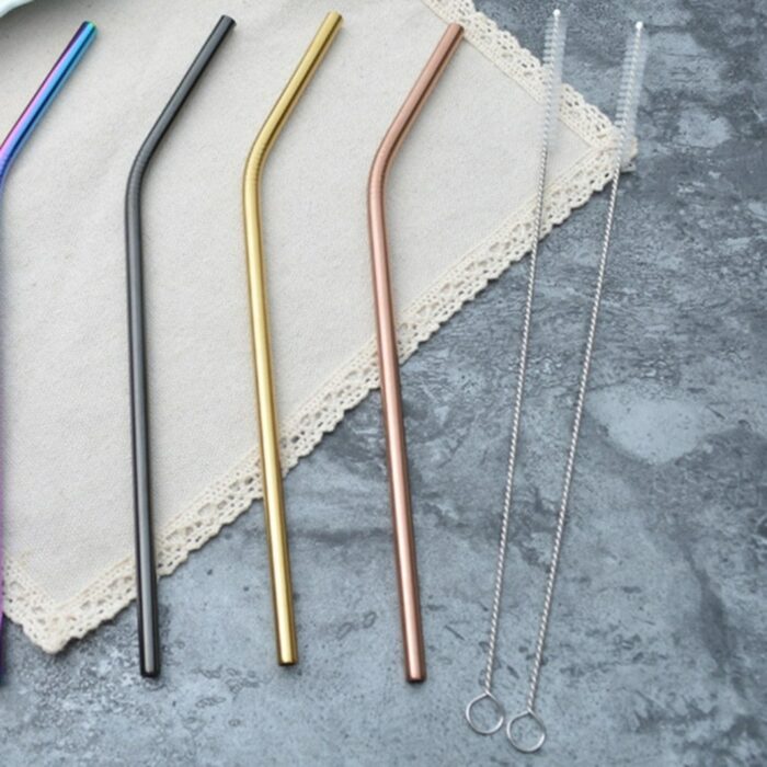 5 10pcs 6mm Drinking Straws Cleaning Brushes Cleaning Brushes Stainless Steel Reusable Cleans Sippy Cup Cleaning 1