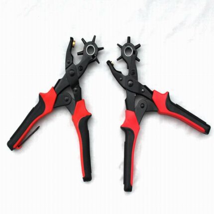 50pcs Brand New 6 Size Hole Punch Plier Head Revolves For Document Punch Hand Made