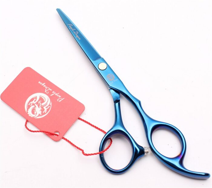 50pcs 5 5 6 0 Wholesale Purple Dragon Pro Hairdressing Scissors Cutting Scissors Thinning Shears Human 2