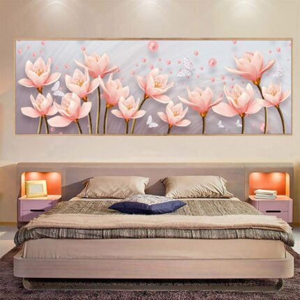 5d Diamond Painting Magnolia Flower Full Diamond Art Embroidery Large Living Room Office Home Decor Diamond.jpg