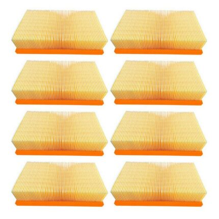 8 Pack Replacements Kits Hepa Filter For Karcher Nt25 Nt35 Nt361 Nt45 Nt55 Nt611 Vacuum Cleaner