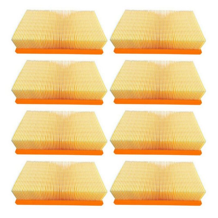 8 Pack Replacements Kits Hepa Filter For Karcher Nt25 Nt35 Nt361 Nt45 Nt55 Nt611 Vacuum Cleaner