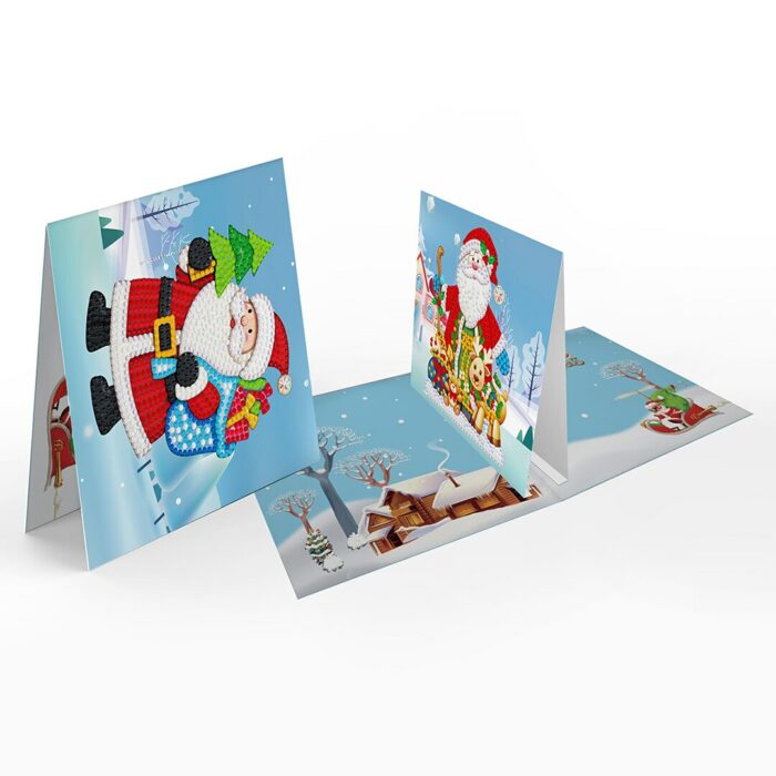 8pcs Christmas Cards Diamond Painting Greeting Cards Cartoon Postcards Diamond Mosaic Art Kits Navidad Diy Holiday 5.jpg