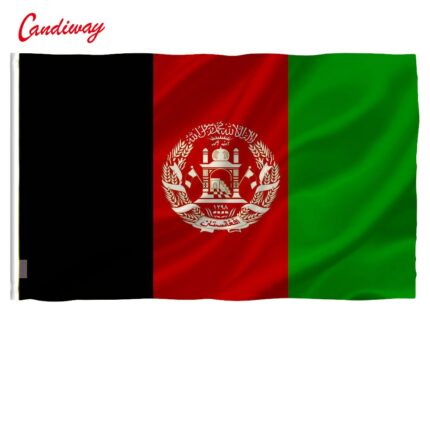 90 X 150cm Afghanistan Flag Banner Afghani Kabul Hanging Office Activity Parade Festival Home Decoration New