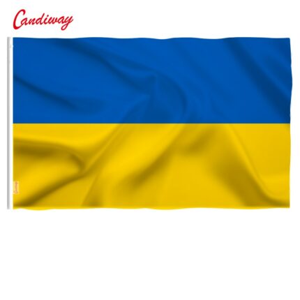 90 X 150cm Ukraine National Ukraine Flag Flying Flag No Flagpole Home Decoration Flag Banner Nn016