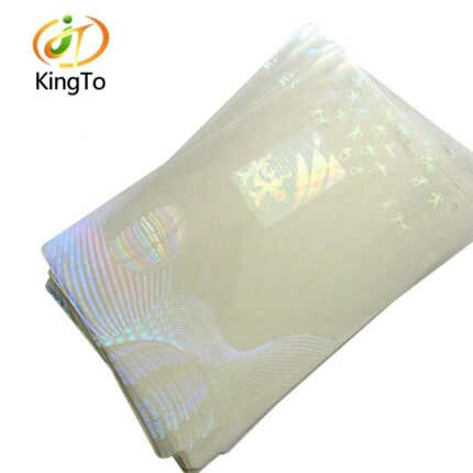 A4 Size Heat Seal Hologram Laminating Film Pouches