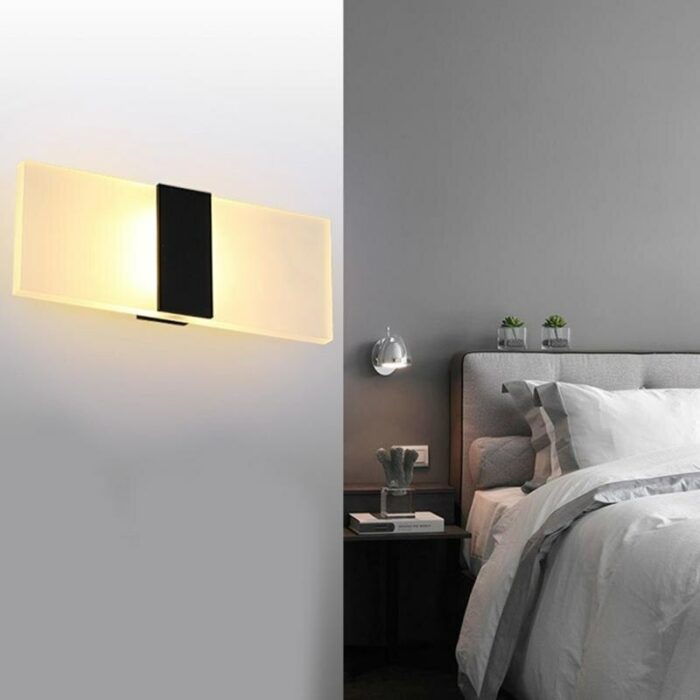 Acrylic Led Wall Lamp Led Aisle Light Bedside Lamps Bedroom Background Decorative Wall Lights 5