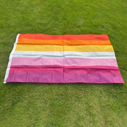 Aerlxemrbrae Rainbow Flag 150x90cm Gay Flag Rainbow Things Sunset Lesbian Pride Flags