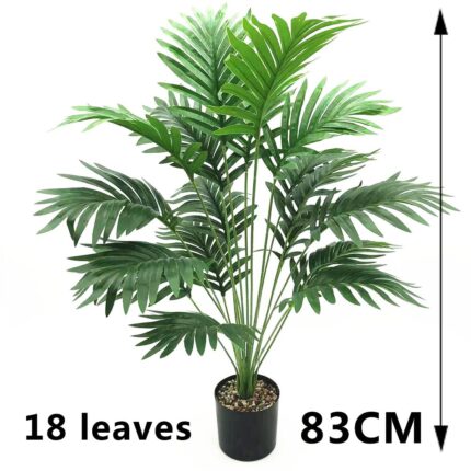 Artificial Plant Scattered Tail Tropical Artificial Palm Tree Large Plants Leaves Fake Palm Leaf For Home 1