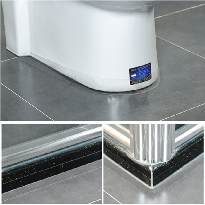 Bathroom Kitchen Mildewproof Waterproof Acrylic Transparent Tape Sink Gap Toilet Corner Line Seal Strip Sticker 5