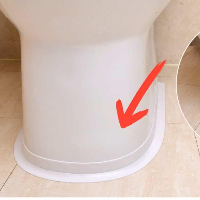 Bathroom Shower Sink Bath Sealing Tape Strip White Pvc Self Adhesive Waterproof Wall Sticker For Bathroom 5