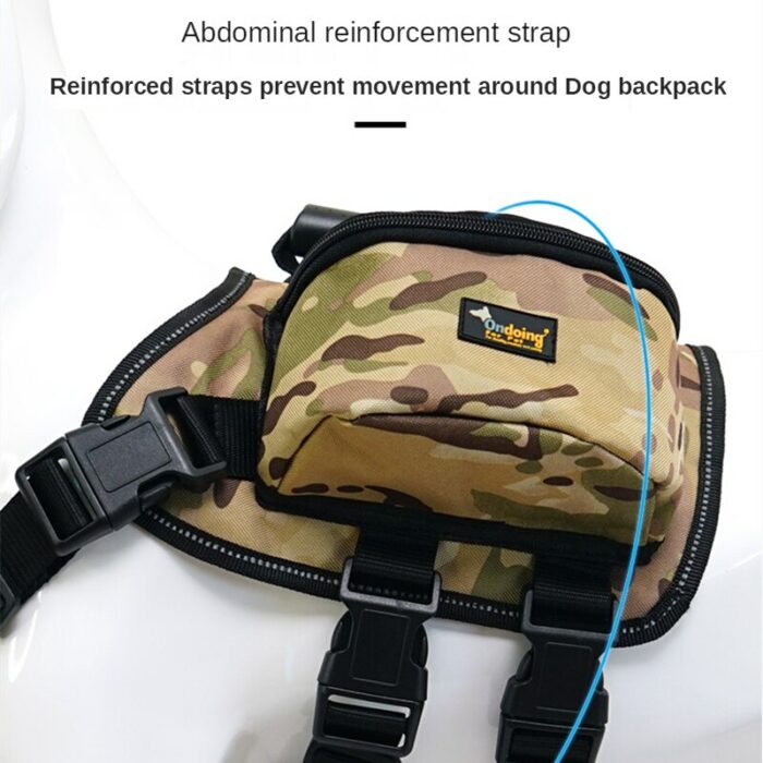 Big Dog Harness Tactical Dog Harness With Treat Bag Nylon Adjustable Pet Outdoor Training Travel For 4.jpg