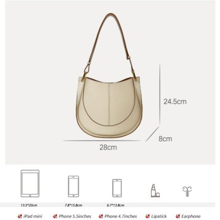 Bisi Goro Genuine Leather Women S Bags New Fashion Ladies Casual Handbags Soft Cow Leather Versatile 1