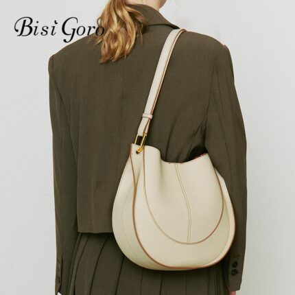 Bisi Goro Genuine Leather Women S Bags New Fashion Ladies Casual Handbags Soft Cow Leather Versatile