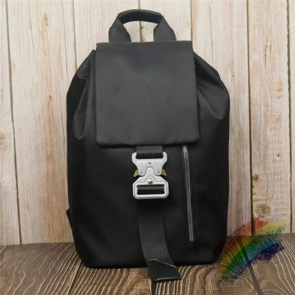 Black Alyx Backpacks Men Women 1 1 High Quality Bag Adjustable Shoulders 1017 9sm Alyx Bags