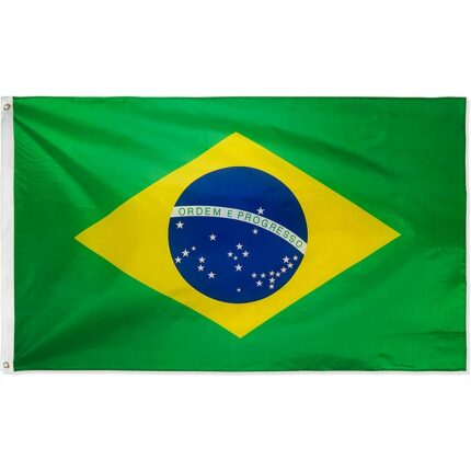 Brazil National Flag 90x150cm Hanging Polyester Digital Print Brasil Brazilian Banner Flag For Celebration 1