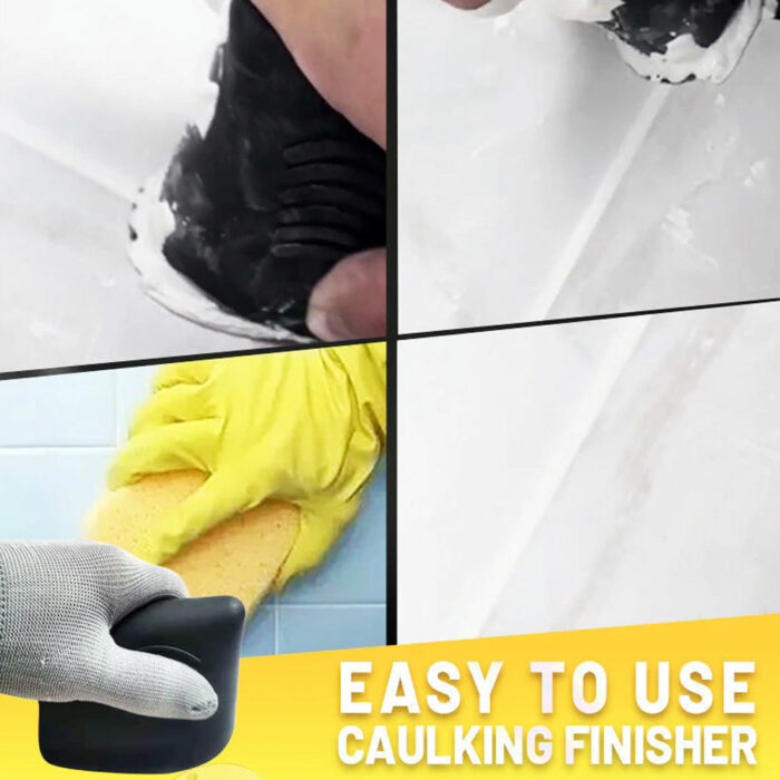 Caulking Finisher Tool Kit Floor Sealant Smooth Scraper Tile Grout Finisher Grout Hand Tool Polyurethane Caulking 2