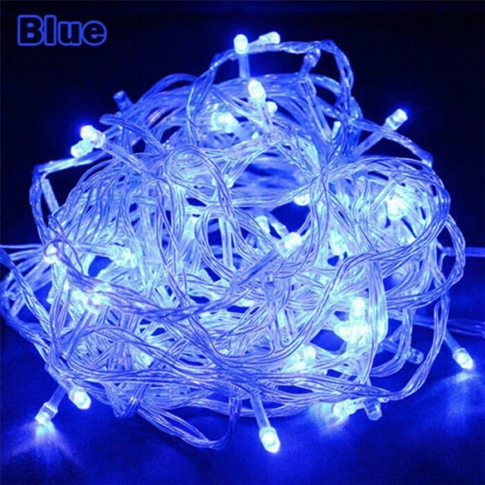 Christmas Lights 10m 20m 30m 50m 100m Decorative Led String Fairy Light 8 Modes Garlands Lights 3