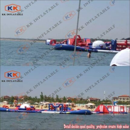 Commercial Rental Professional Inflatable Floating Water Park Affordable Price Customized Lake Park 1