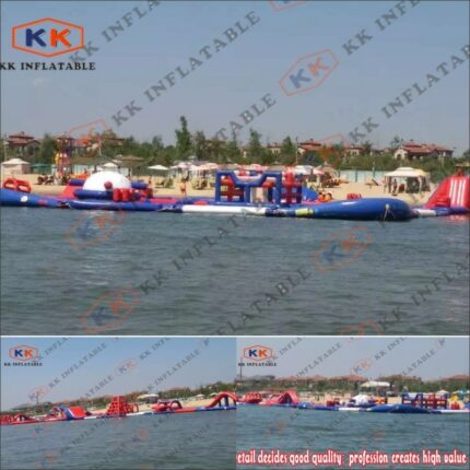 Commercial Rental Professional Inflatable Floating Water Park Affordable Price Customized Lake Park